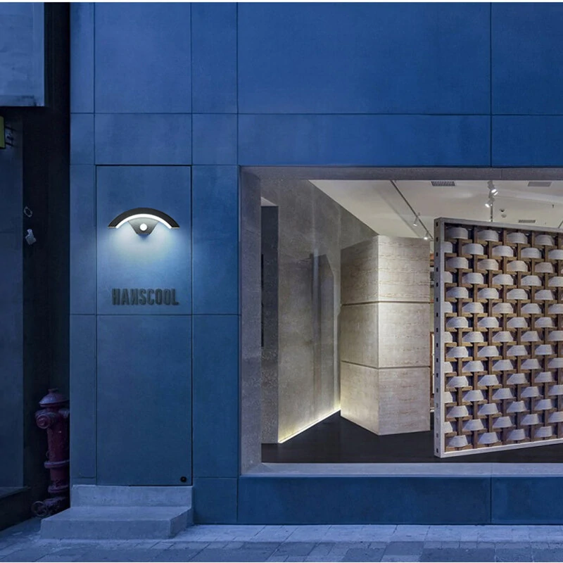 (image for) 9W Arc Shape Tuya WiFi Wall Light RGBW Color Change and Dimming Works with Smart Life APP Google Home and Alexa Voice Control